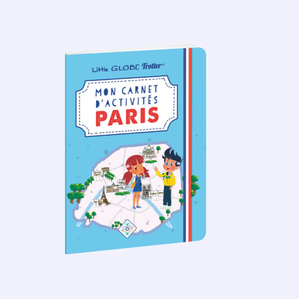 Couverture carnet d'activité Paris